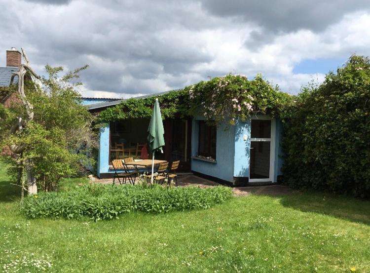 Вилла Blaues Haus Neu Reddevitz Lancken-Granitz Экстерьер фото